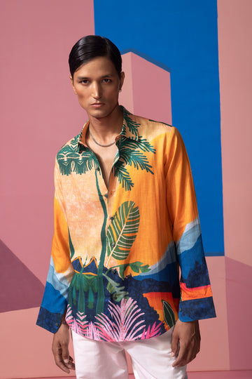 SUNSET FULL SLEEVE SHIRT