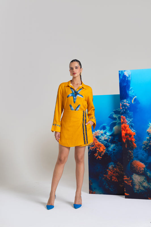 Posing Starfish Shirt With Skort