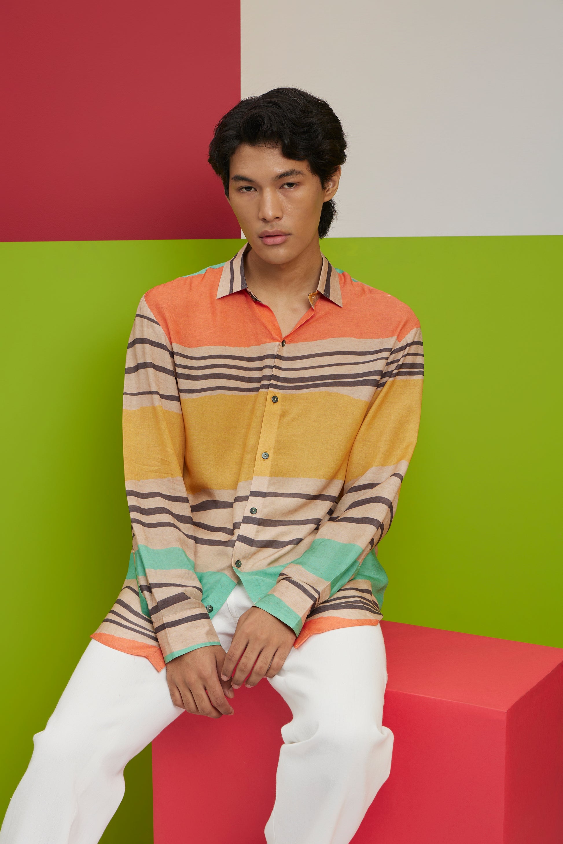 Bright Aura Shirts - Men's Contemporary Clothing