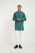 Ethereal Azure Stitched Kurta With Pants
