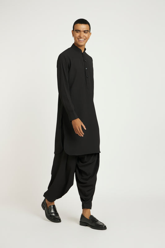 Coal Comfort Pathani Suit