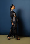 Drip Check - Collar Pleat Top