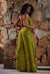 Green Halter Co-Ord Set by Nautanky