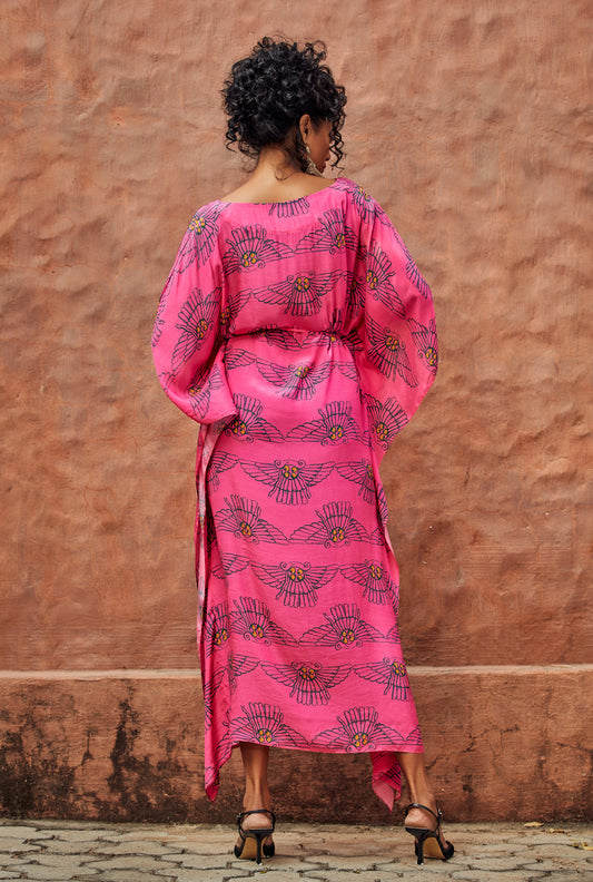 Hot Pink Kaftan