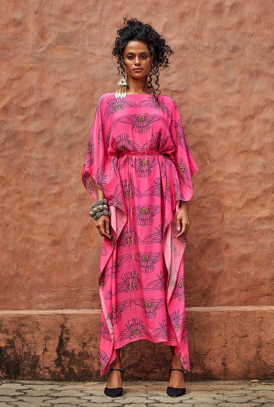 Hot Pink Kaftan