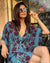 Karishma Tanna in our blue kaftan