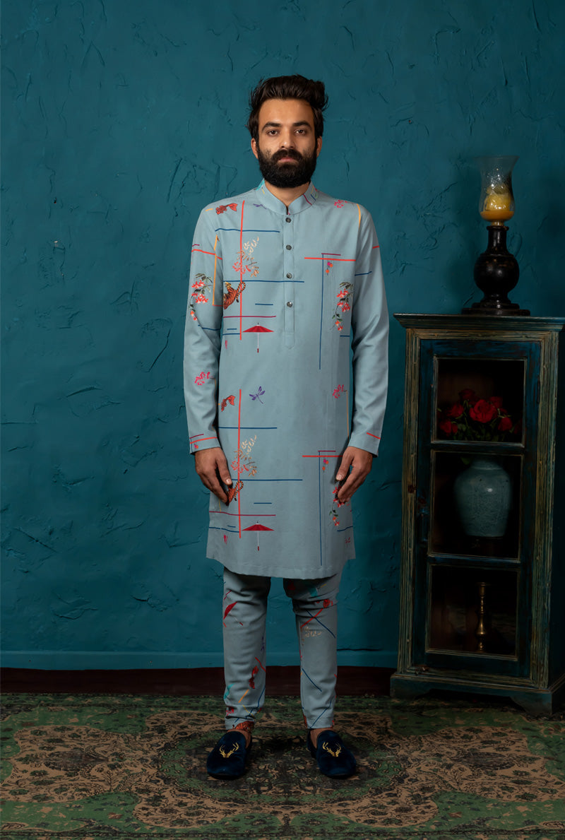 printed kurta pajama
