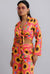 Sunflower Printed Tie Up Blazer With Flared Pants - SKIPPED TO THE GOOD PART