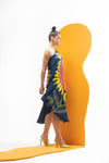 Bittersweet Drape Dress - Contemporary Fashion