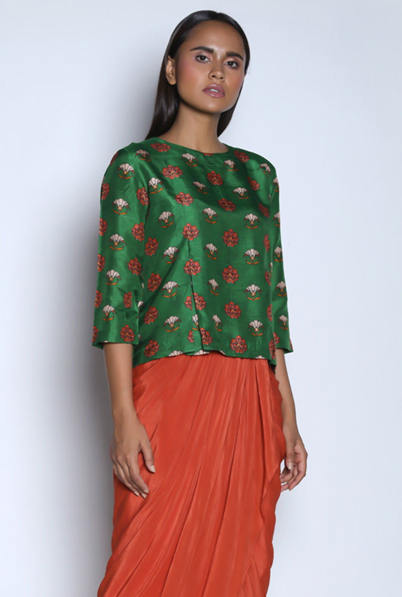 Designer skirts with top and dupatta
