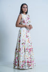 lehenga with crop top